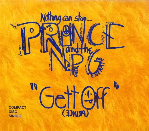 Prince Gett Off CD singolo remix 1991