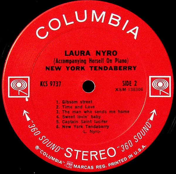 Laura Nyro New York Tendaberry LP vinile Pitman soul
