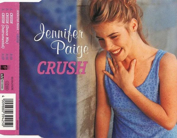 Jennifer Paige Crush CD maxi dance mix strumentale