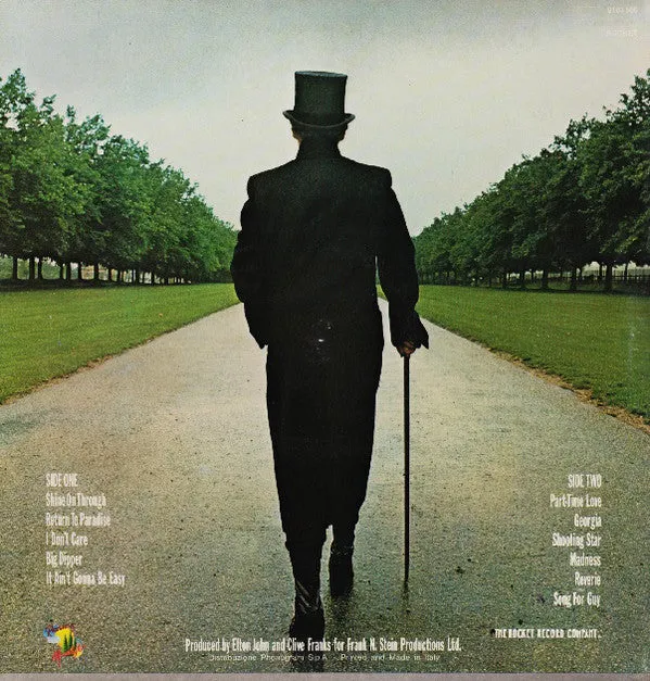 Elton John A Single Man LP vinile pop gatefold