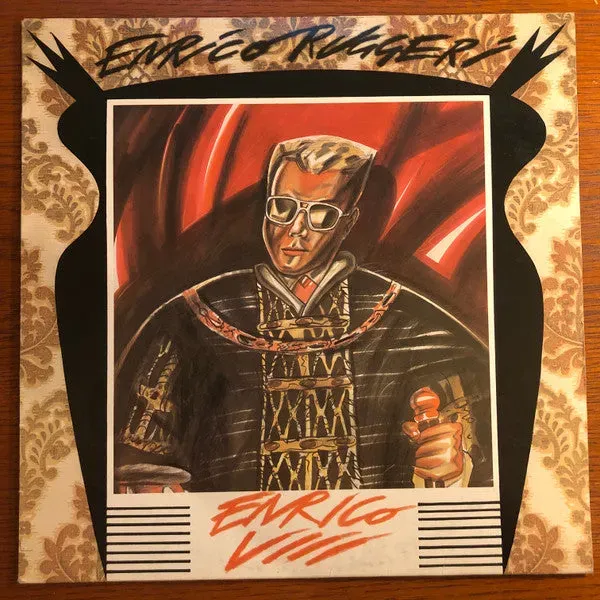 Enrico Ruggeri Enrico VIII vinile LP usato pop italiano