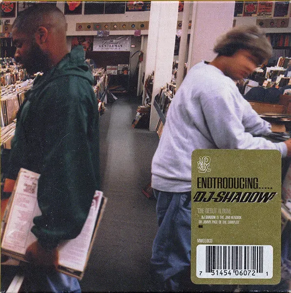 DJ Shadow Endtroducing CD album slipcase usato NM