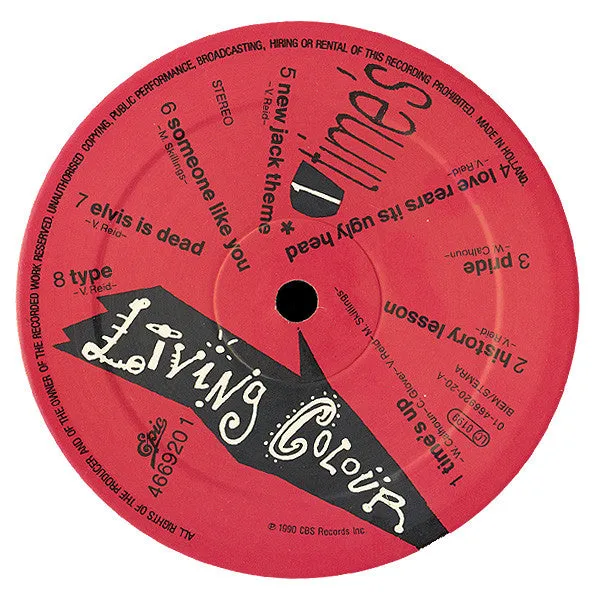 Living Colour Time's Up LP vinile usato VG+ funk metal
