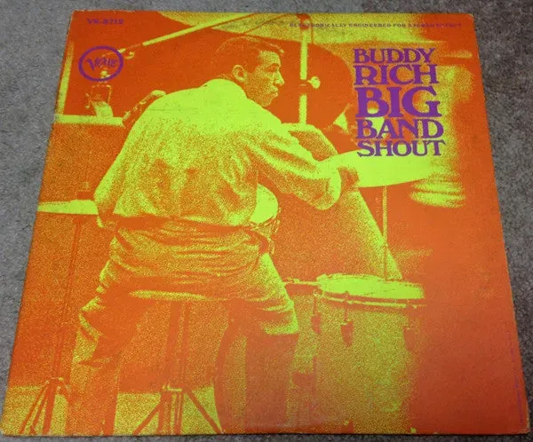 Buddy Rich Big Band Shout vinile LP big band Basie