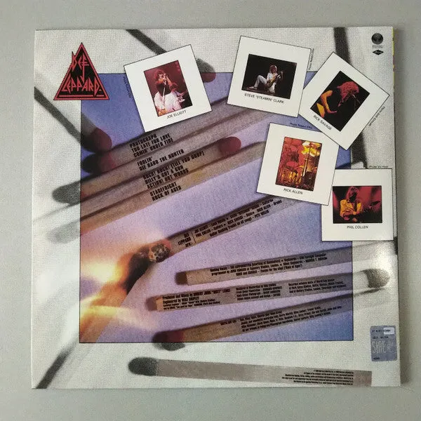 Def Leppard Pyromania LP 180g vinile hard rock ristampa
