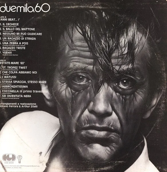 Ivan Cattaneo Duemila60 Italian Graffiati LP vinile VG