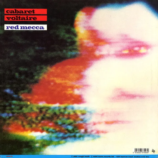 Cabaret Voltaire Red Mecca vinile LP ristampa UK