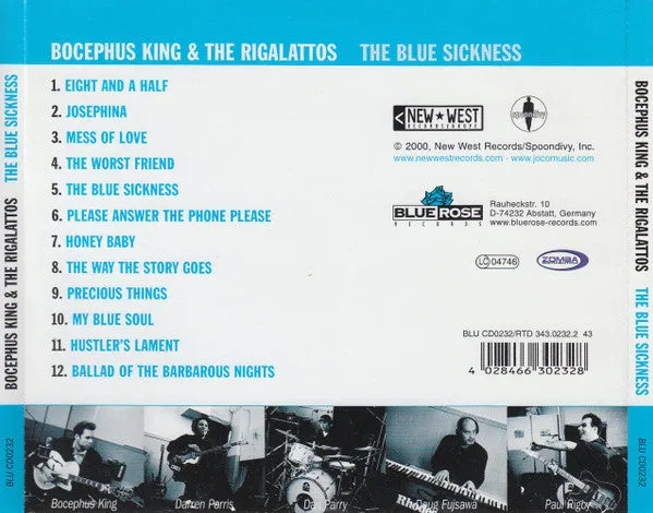 Bocephus King Blue Sickness CD album 2000