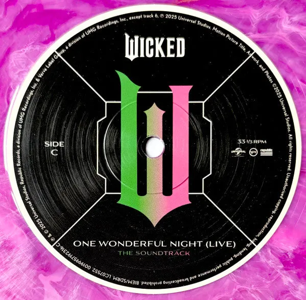 Wicked One Wonderful Night Live vinile 2LP verde RSD