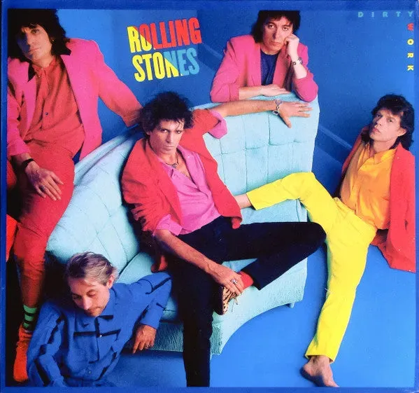 Rolling Stones Dirty Work vinile LP 1986 Olanda