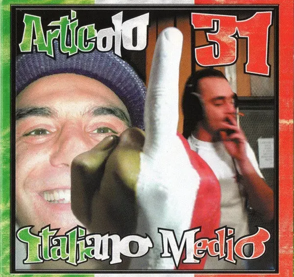 Articolo 31 Italiano Medio CD album pop rap