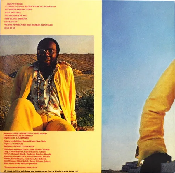 Curtis Mayfield Curtis LP vinile 180g gatefold mint