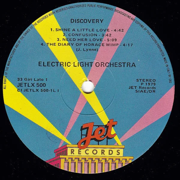 Electric Light Orchestra Discovery vinile LP gatefold