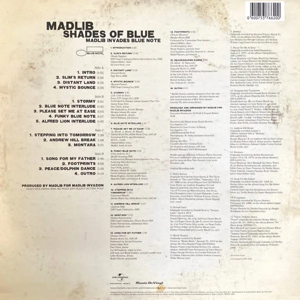 Madlib Shades of Blue doppio LP 180g nuovo