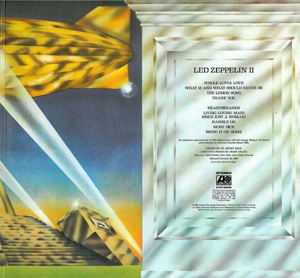Led Zeppelin II LP vinile 180g remaster Mint Europa 2020