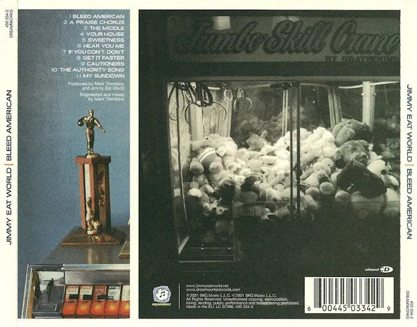 Jimmy Eat World Bleed American CD album emo NM
