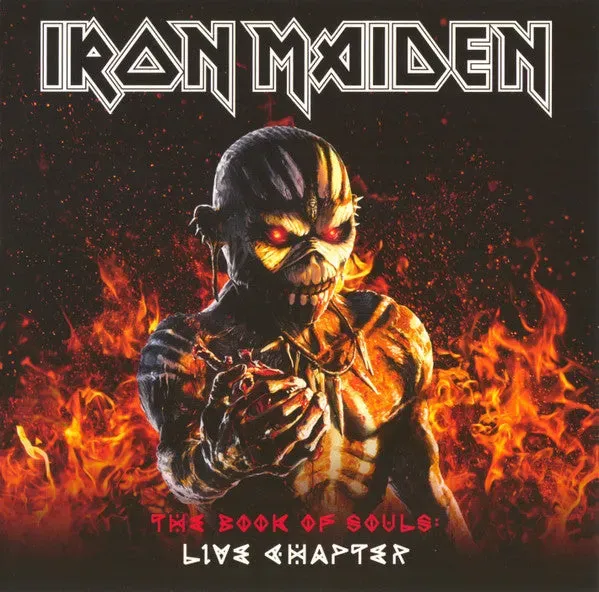 Iron Maiden Book Of Souls Live Chapter doppio CD live