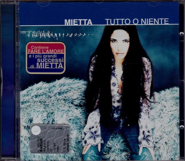 Mietta Tutto O Niente CD compilation successi