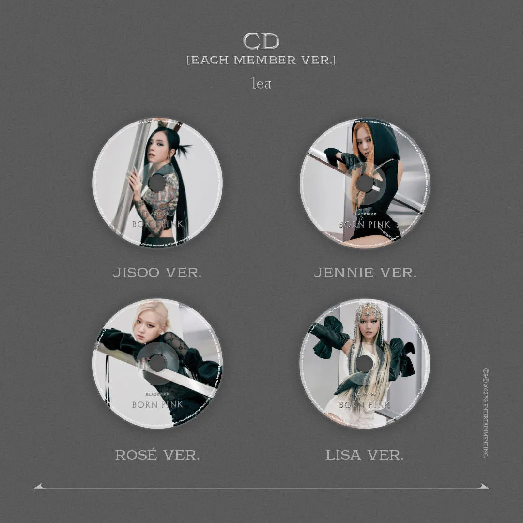 BLACKPINK Born Pink CD Jennie Digipack photocard