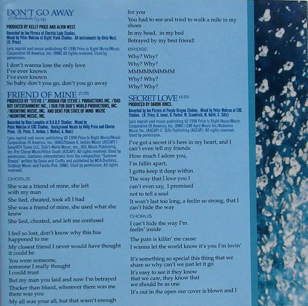 Kelly Price Soul Of A Woman CD album VG+ neo soul