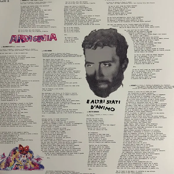 Mecna Discordia, Armonia E Altri Stati D'Animo vinile LP nero Mint
