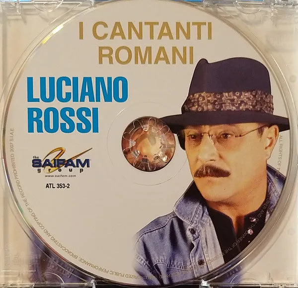 Luciano Rossi I Cantanti Romani CD usato