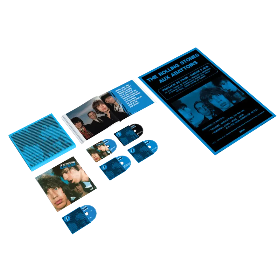 Rolling Stones Black and Blue Super Deluxe cofanetto 4CD+Blu-ray remix