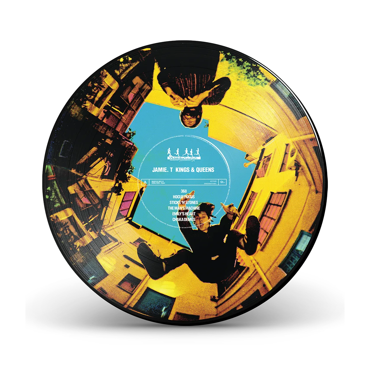 Jamie T Kings & Queens vinile LP zoetrope inediti