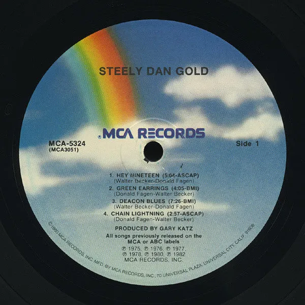 Steely Dan Gold LP compilation vinile near mint