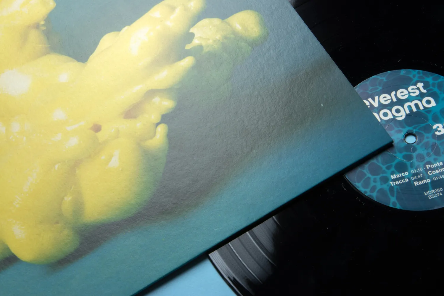 Black Sweat Records Everest Magma Alto Piano vinile acid folk