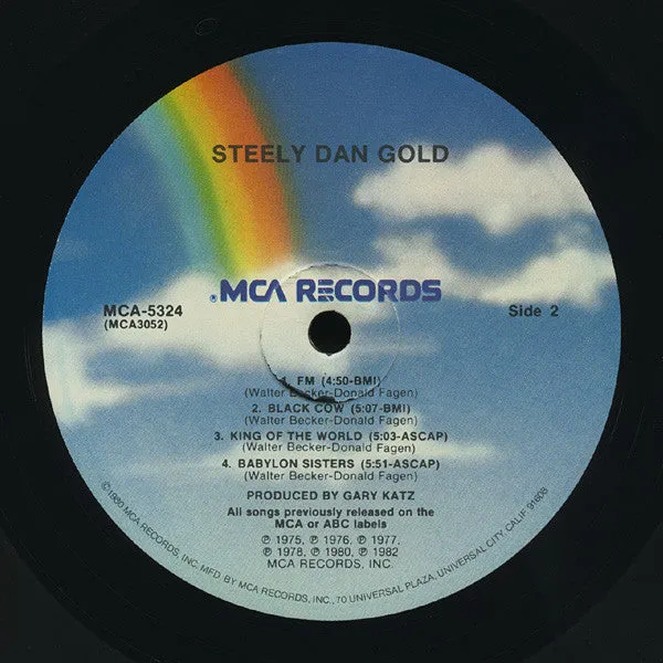 Steely Dan Gold LP compilation vinile near mint