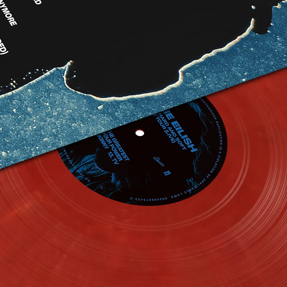 Billie Eilish Hit Me Hard And Soft Tour vinile live 3LP