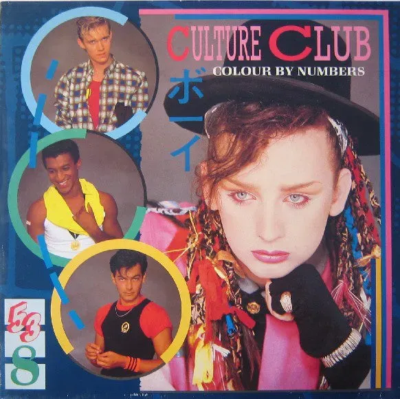Culture Club Colour By Numbers vinile LP stampa Italia 1983