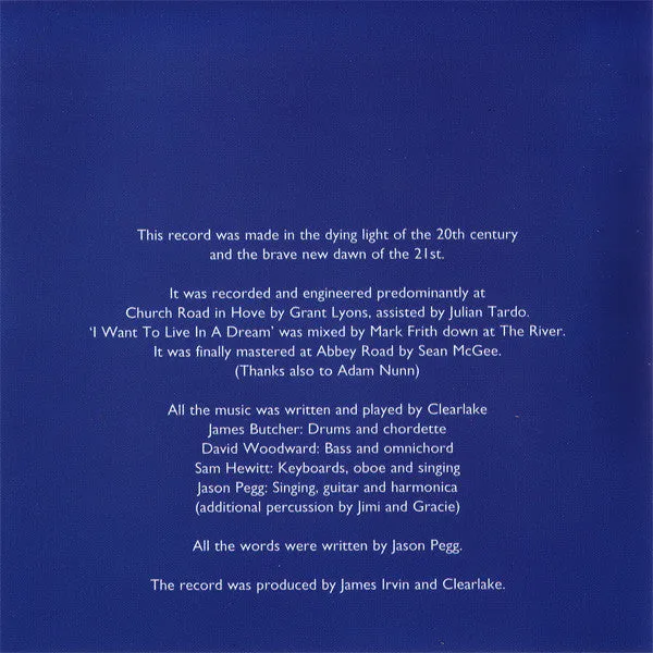 Clearlake Lido CD album usato VG+ indie rock