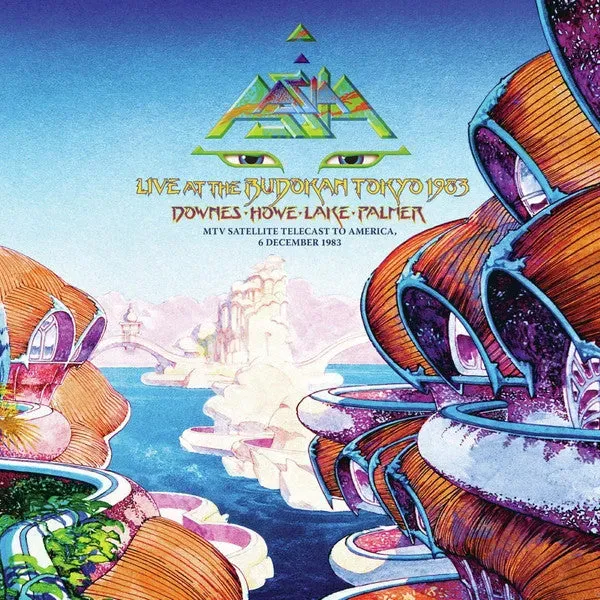 Asia Live At The Budokan Tokyo 1983 doppio vinile 2xLP