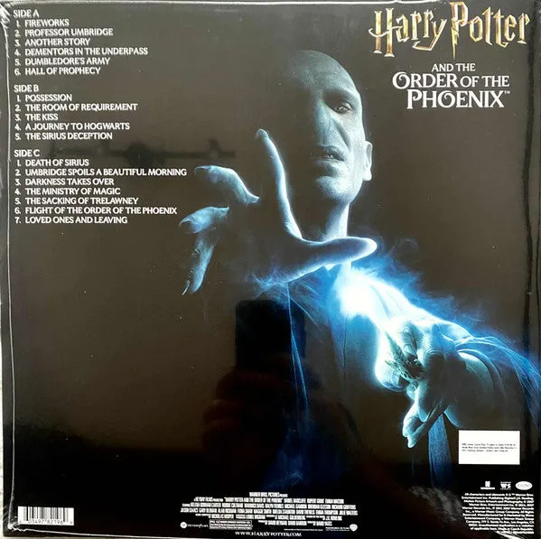 Nicholas Hooper Order Phoenix LP vinile inciso lato D