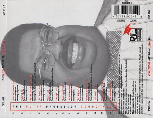 Various The Nutty Professor Soundtrack CD colonna sonora hip hop VG+