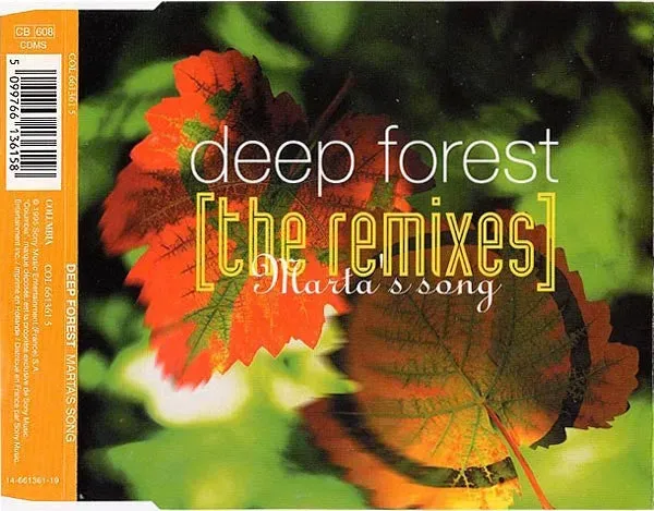 Deep Forest Marta's Song Remixes CD maxi VG+