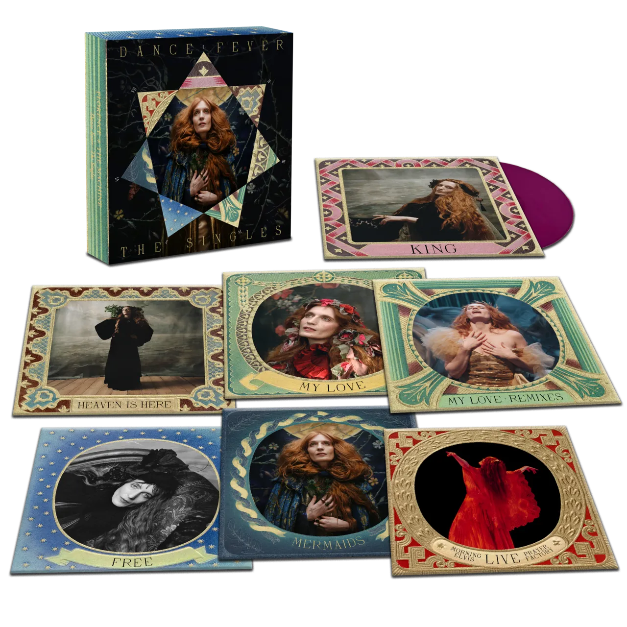Polydor Dance Fever Singles Box Vinili 7” Colorati 7 Singoli