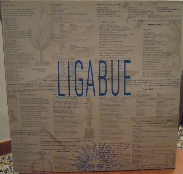 Luciano Ligabue Ligabue Vinile LP 1990 usato VG+