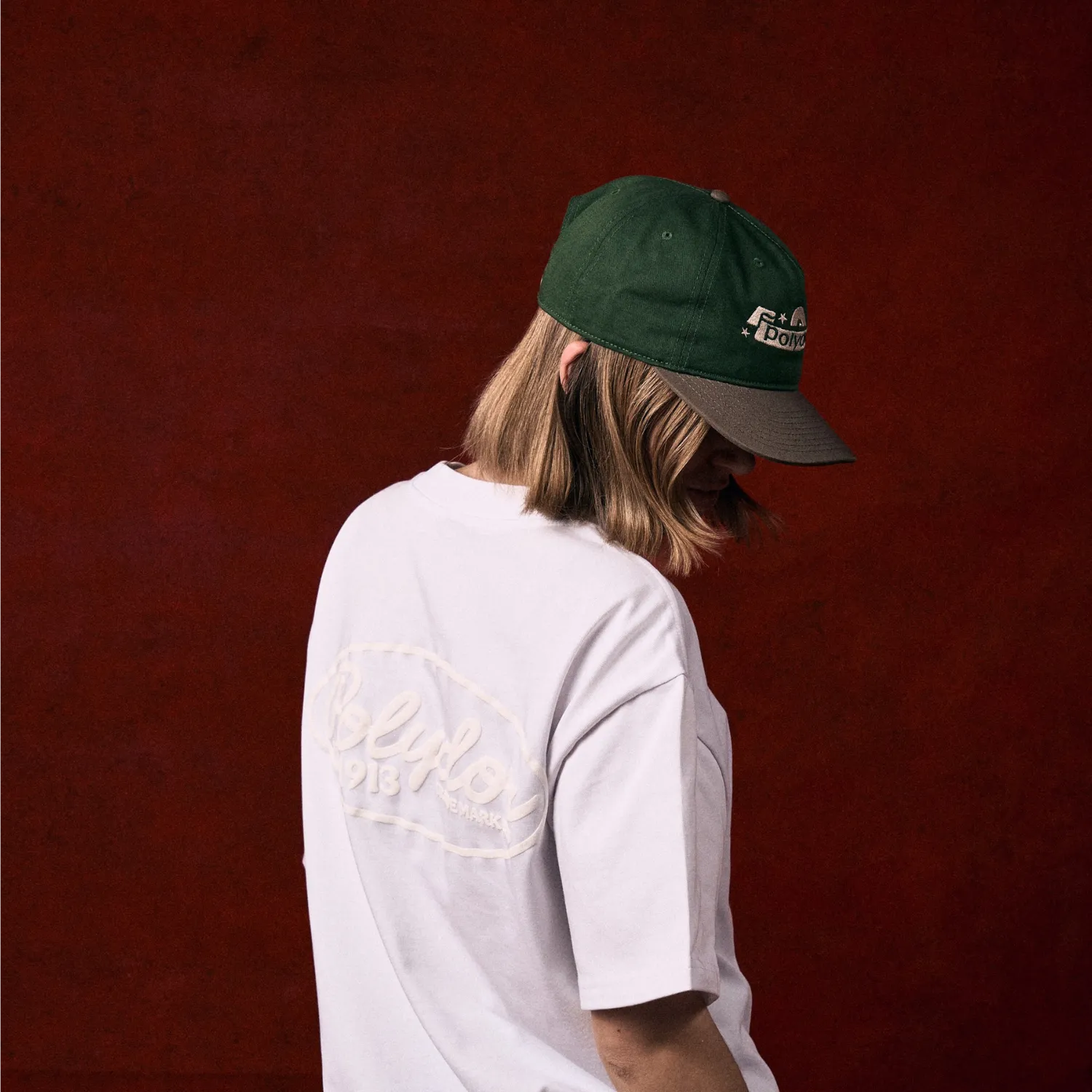 Polydor Cap cappellino verde marrone cotone 5 pannelli