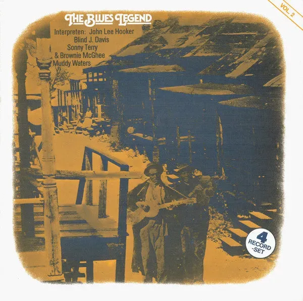 Various The Blues Legend Vol. 2 cofanetto 4 vinili LP blues