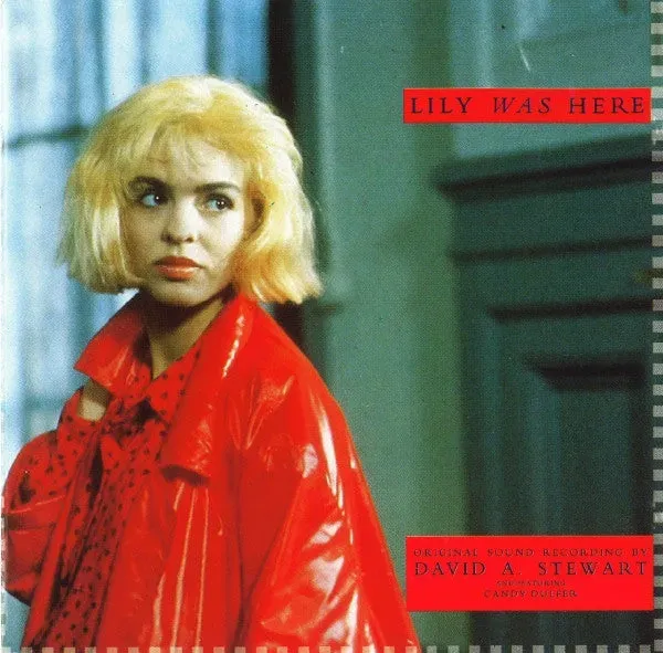 David A. Stewart Lily Was Here CD colonna sonora 1989