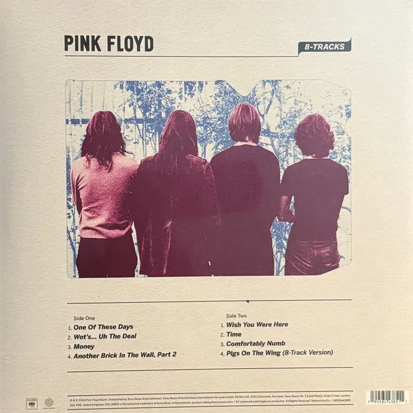Pink Floyd 8-Tracks LP Compilation blu Mint