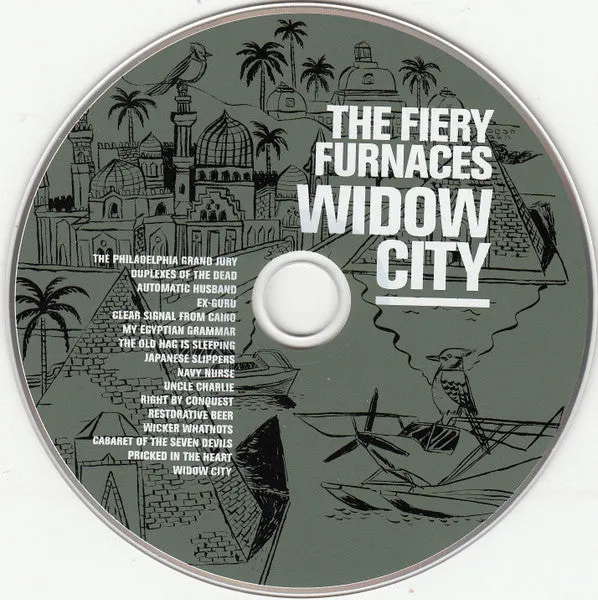 The Fiery Furnaces Widow City cd digipak indie rock