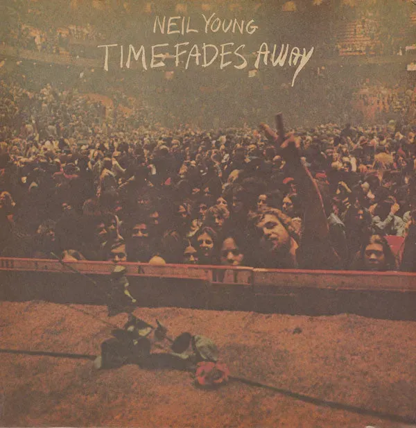 Neil Young Time Fades Away LP vinile ristampa country rock