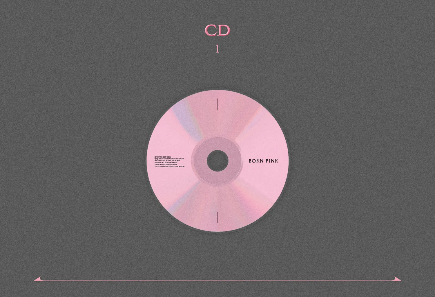 Blackpink Born Pink box set CD Pink Complete Edition