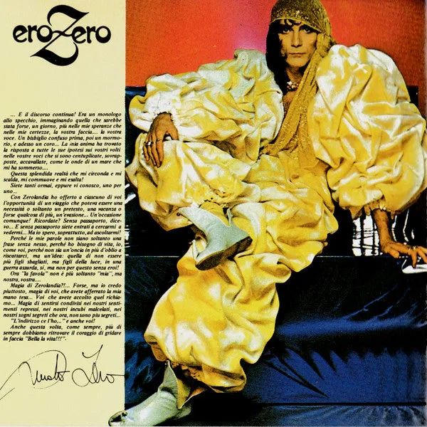 Renato Zero Erozero CD album pop G+ 1991