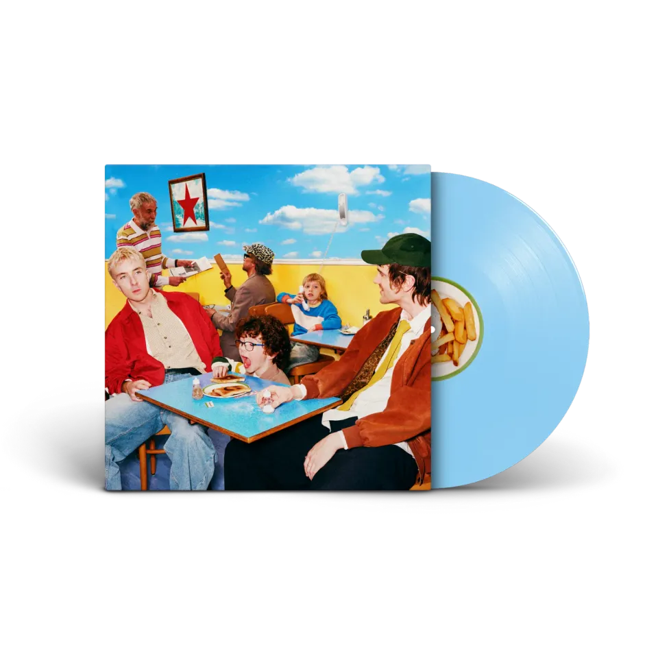 Polydor Records Blue Sky Mentality vinile azzurro LP