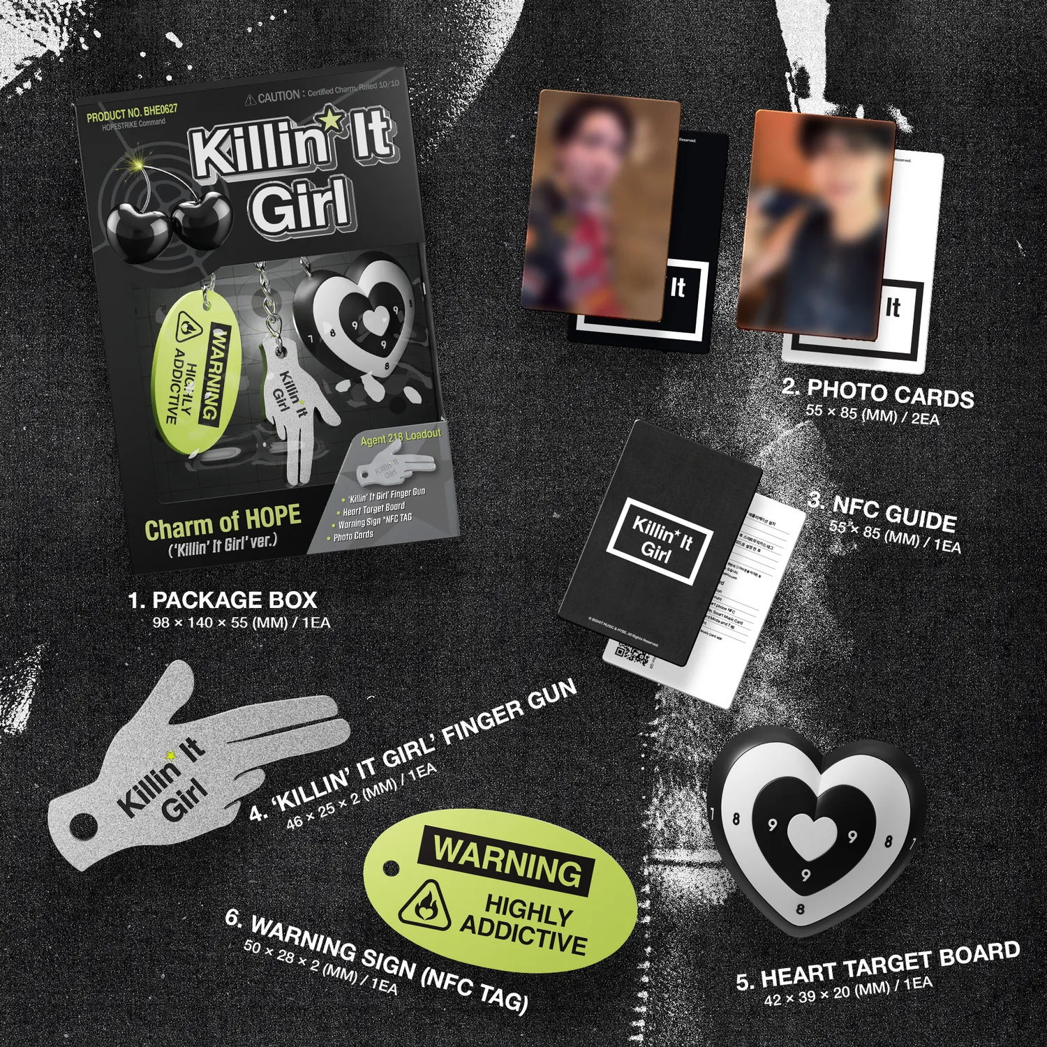 Polydor j-hope Charm of HOPE Killin It Girl ver. CD NFC